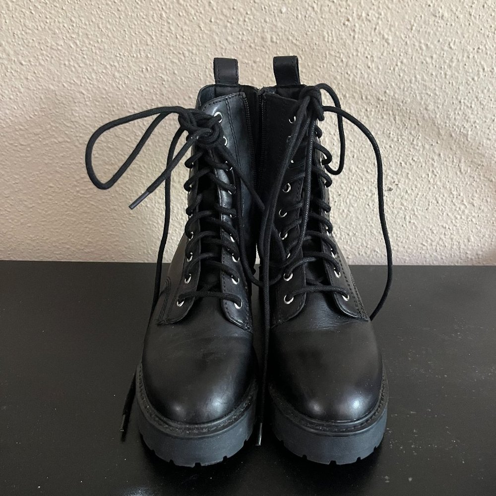 Steve Madden Women's Tornado Combat Boot Women's 7M